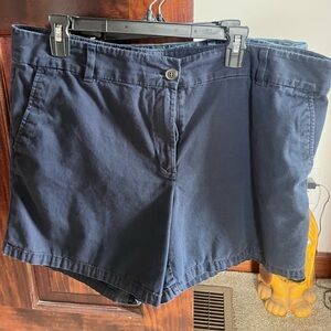 Loft Navy Blue Women's Shorts